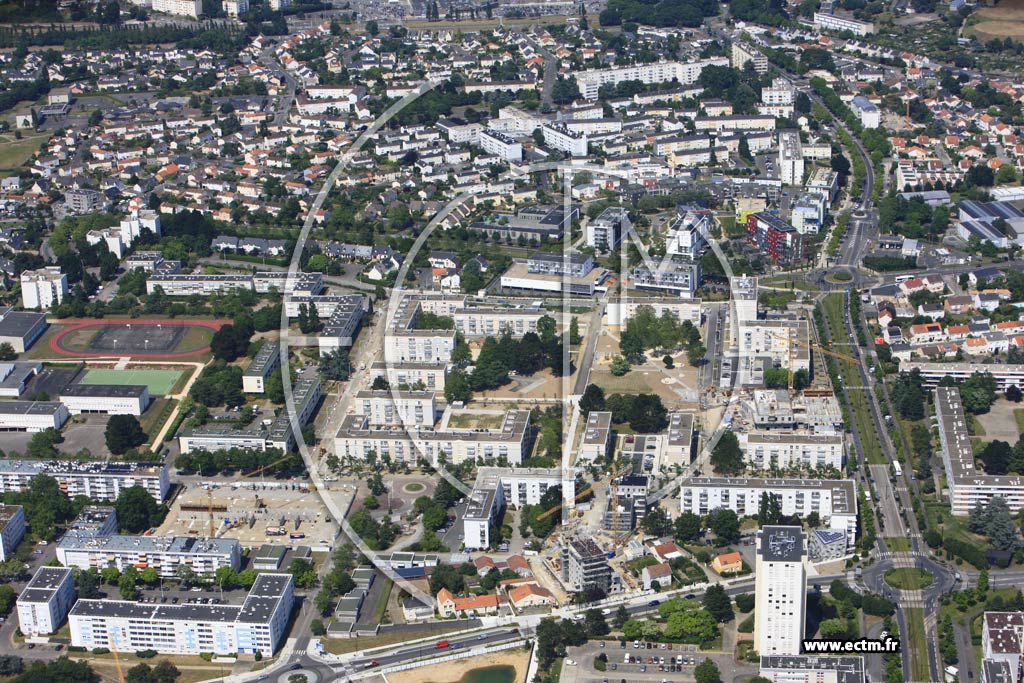 Photo arienne de Saint-Herblain (Harlire)