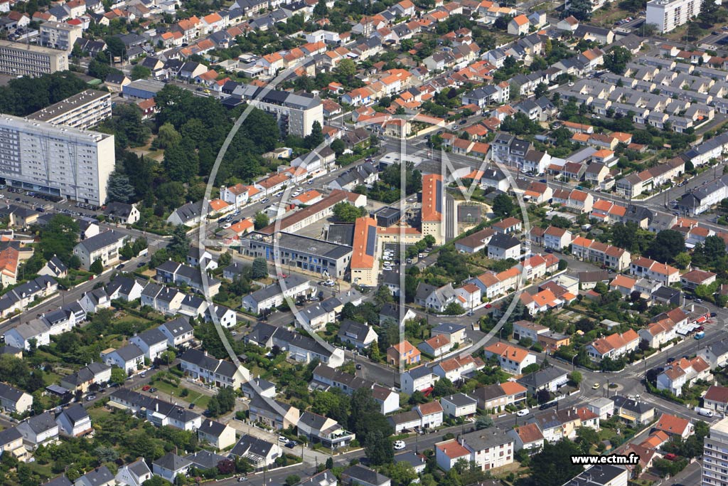 Photo arienne de Saint-Herblain (La Baraudire)