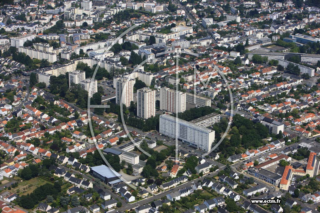 Photo arienne de Saint-Herblain (La Baraudire)