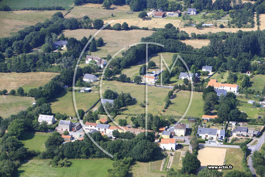Photo arienne de Saint-Herblain (La Brtinais)