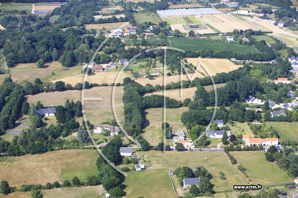 Photo arienne de Saint-Herblain (La Brtinais)