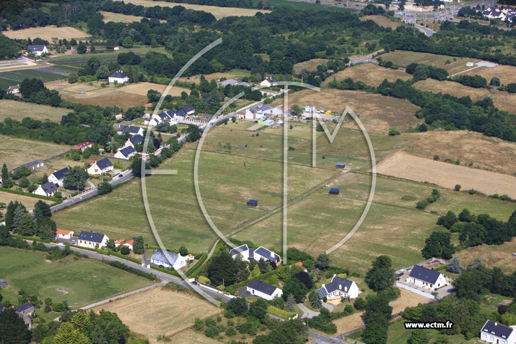 Photo arienne de Saint-Herblain (La Brtinais)