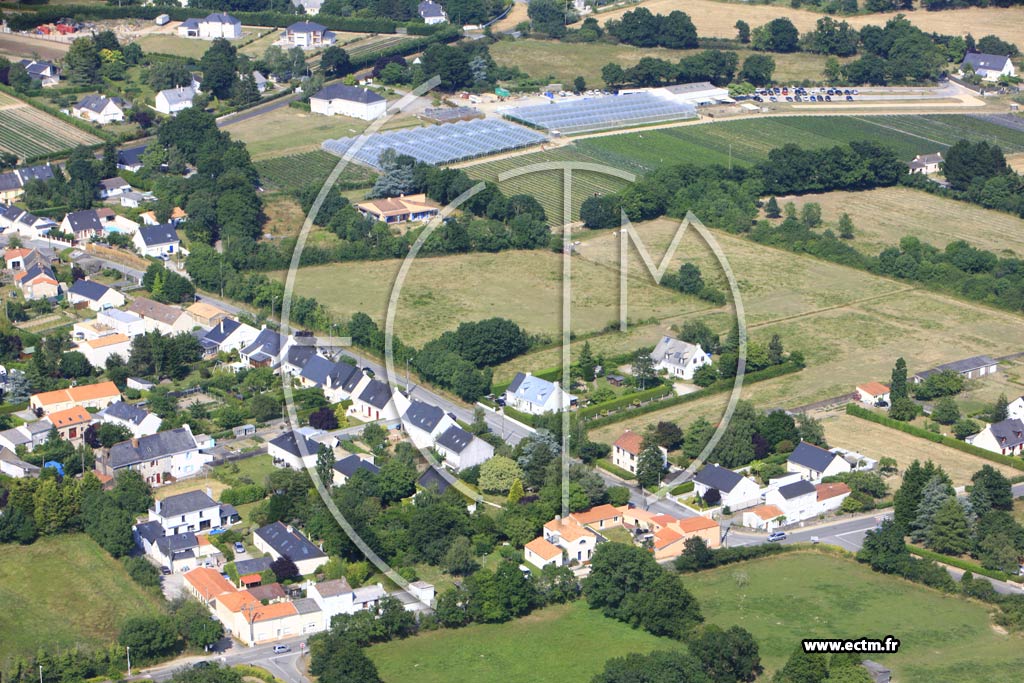Photo arienne de Saint-Herblain (La Brtinais)