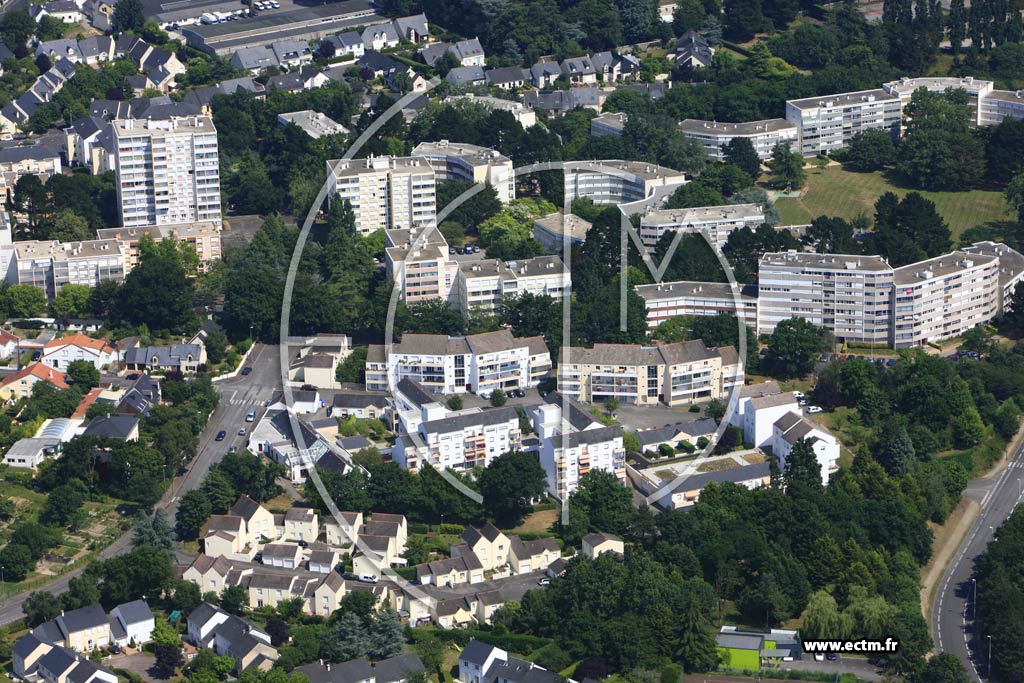 Photo arienne de Saint-Herblain (Le Golf)