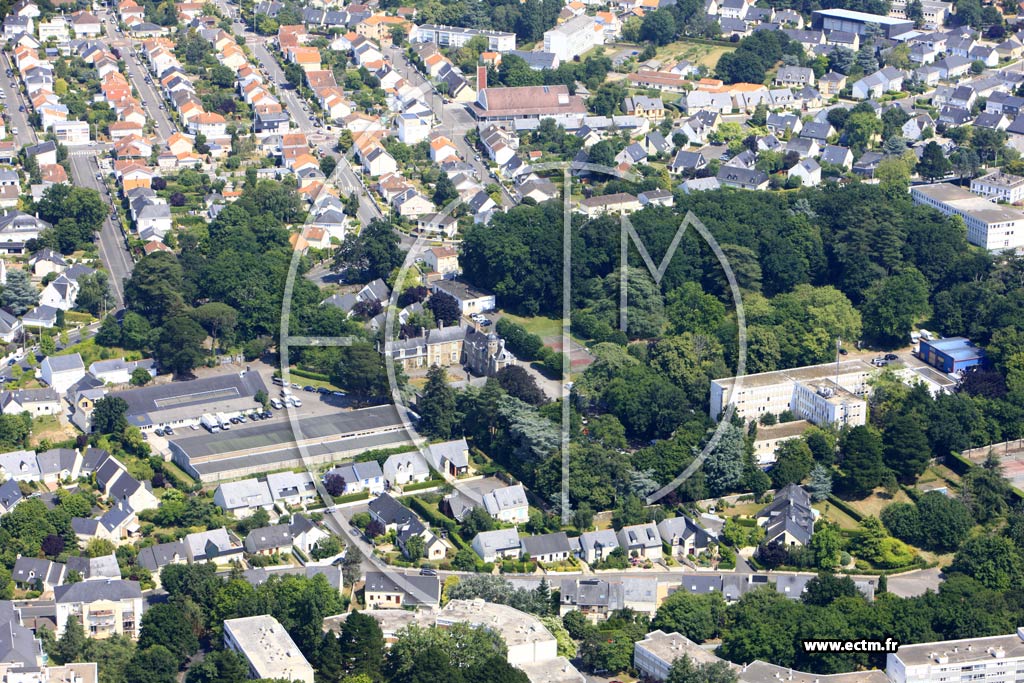 Photo arienne de Saint-Herblain (Le Golf)