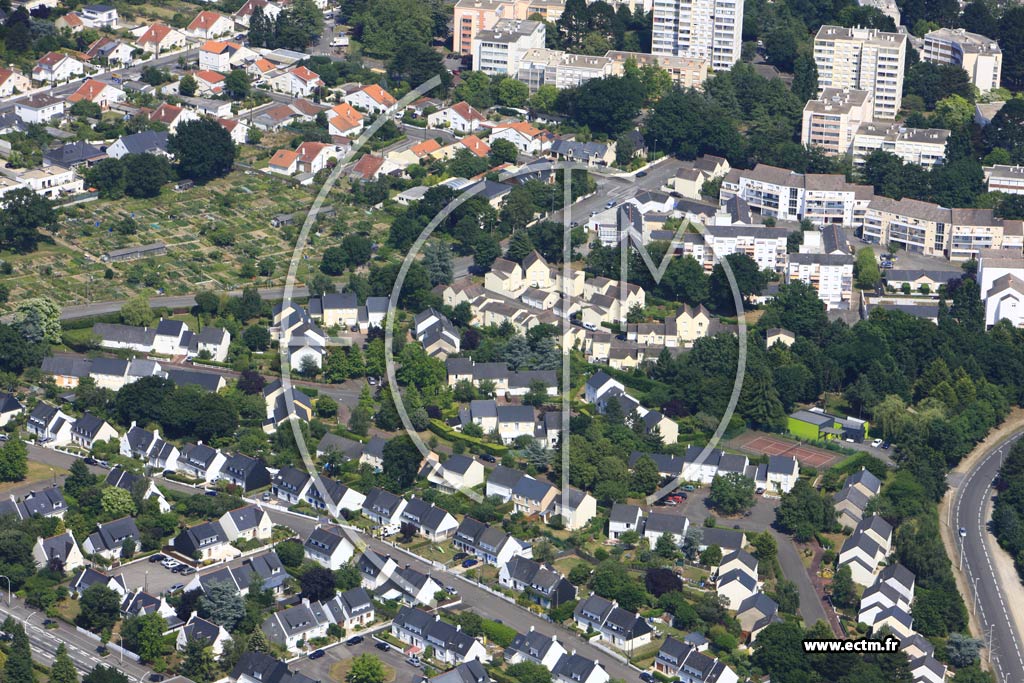 Photo arienne de Saint-Herblain (Les Thbaudires)
