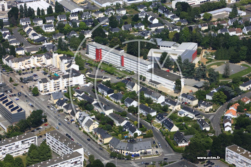 Photo arienne de Saint-Herblain (Les Thbaudires)