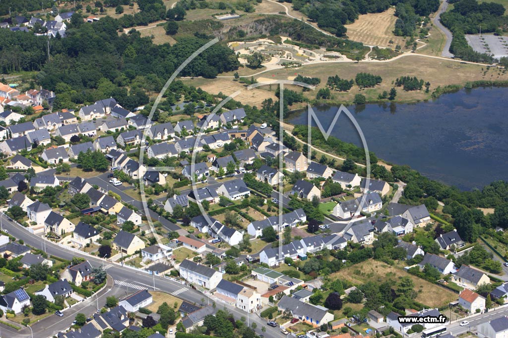 Photo arienne de Saint-Herblain (Pontpierre)