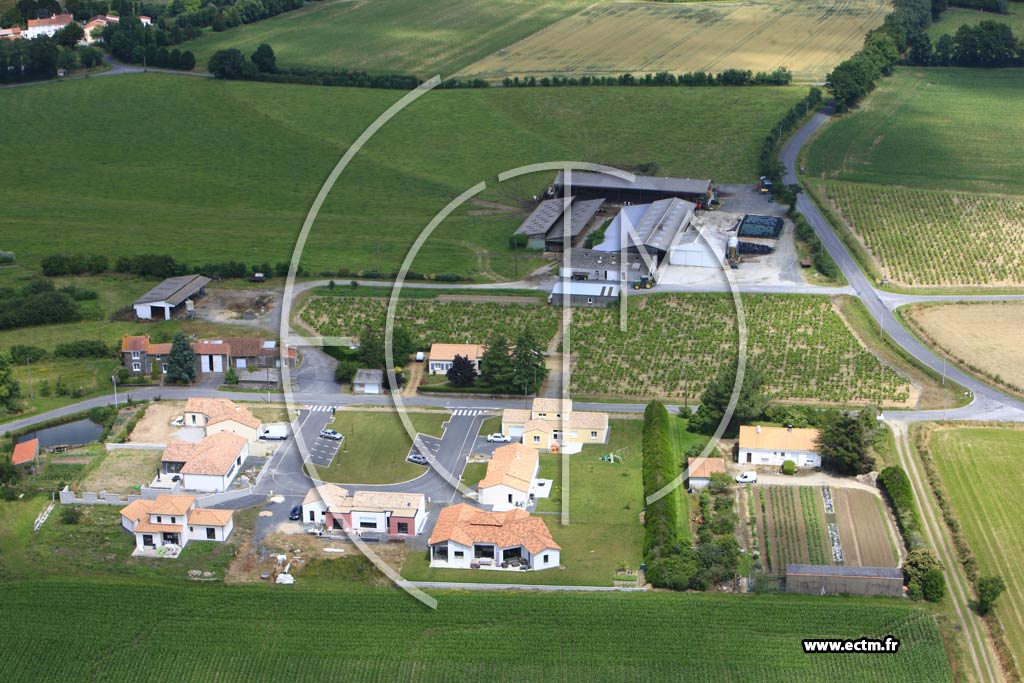 Photo arienne de Saint-Hilaire-de-Clisson (La Landonnire)