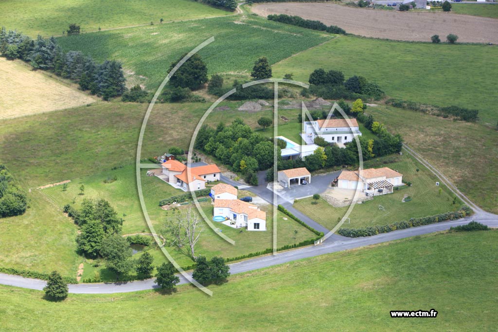 Photo arienne de Saint-Hilaire-de-Clisson (La Landonnire)