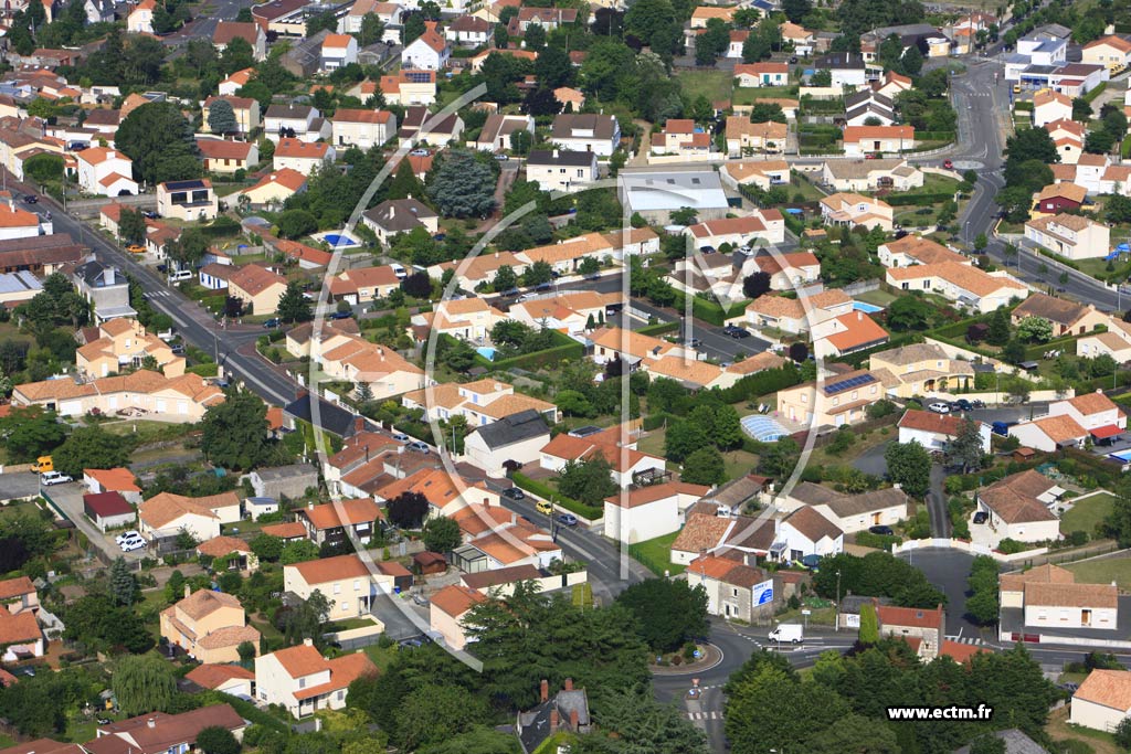 Photo arienne de Saint-Julien-de-Concelles