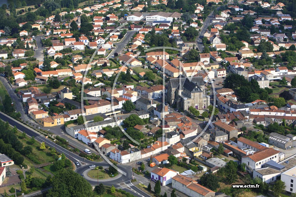 Photo arienne de Saint-Julien-de-Concelles