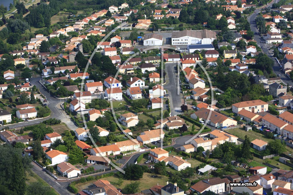 Photo arienne de Saint-Julien-de-Concelles