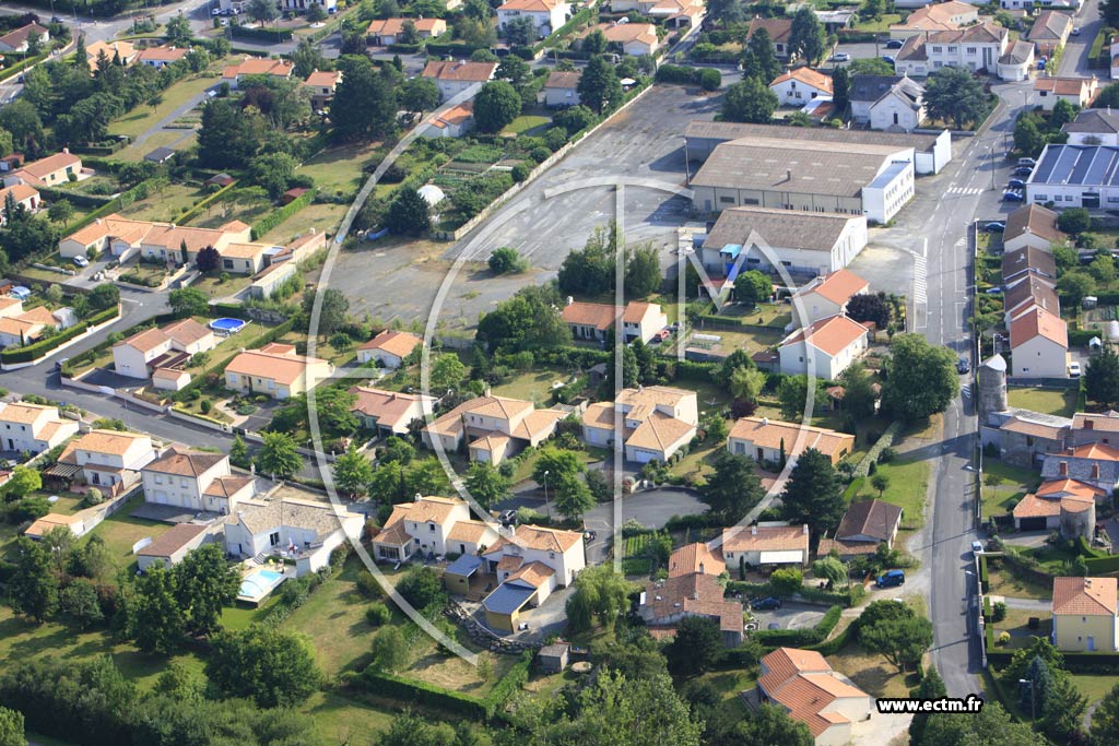 Photo arienne de Saint-Julien-de-Concelles