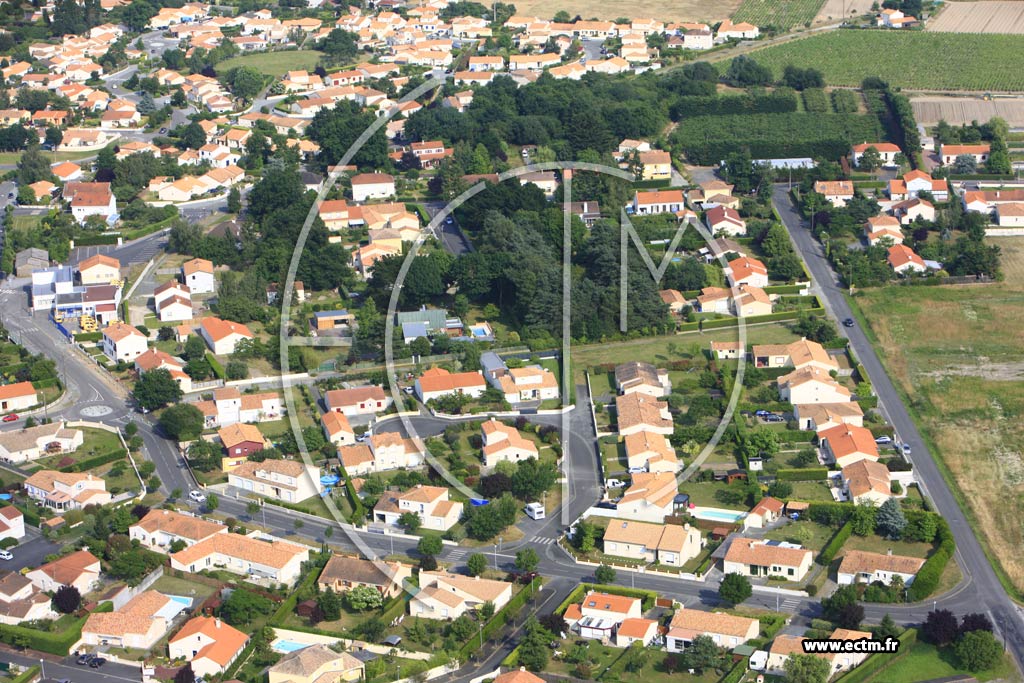 Photo arienne de Saint-Julien-de-Concelles