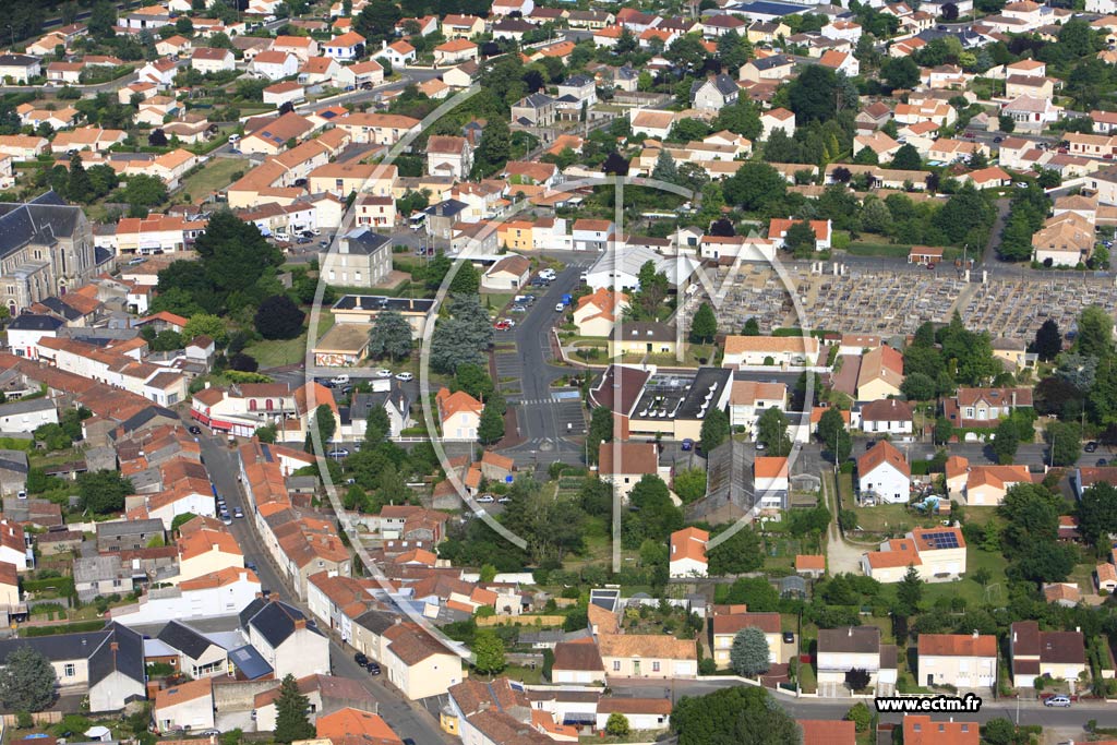 Photo arienne de Saint-Julien-de-Concelles