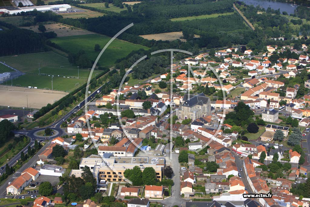 Photo arienne de Saint-Julien-de-Concelles