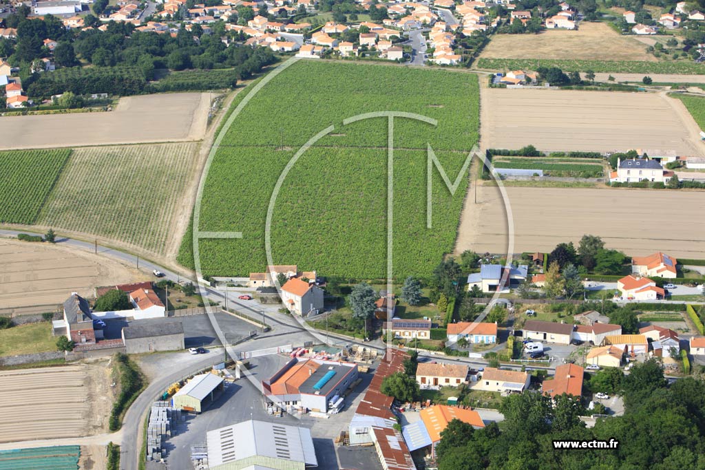 Photo arienne de Saint-Julien-de-Concelles (La Verrie)