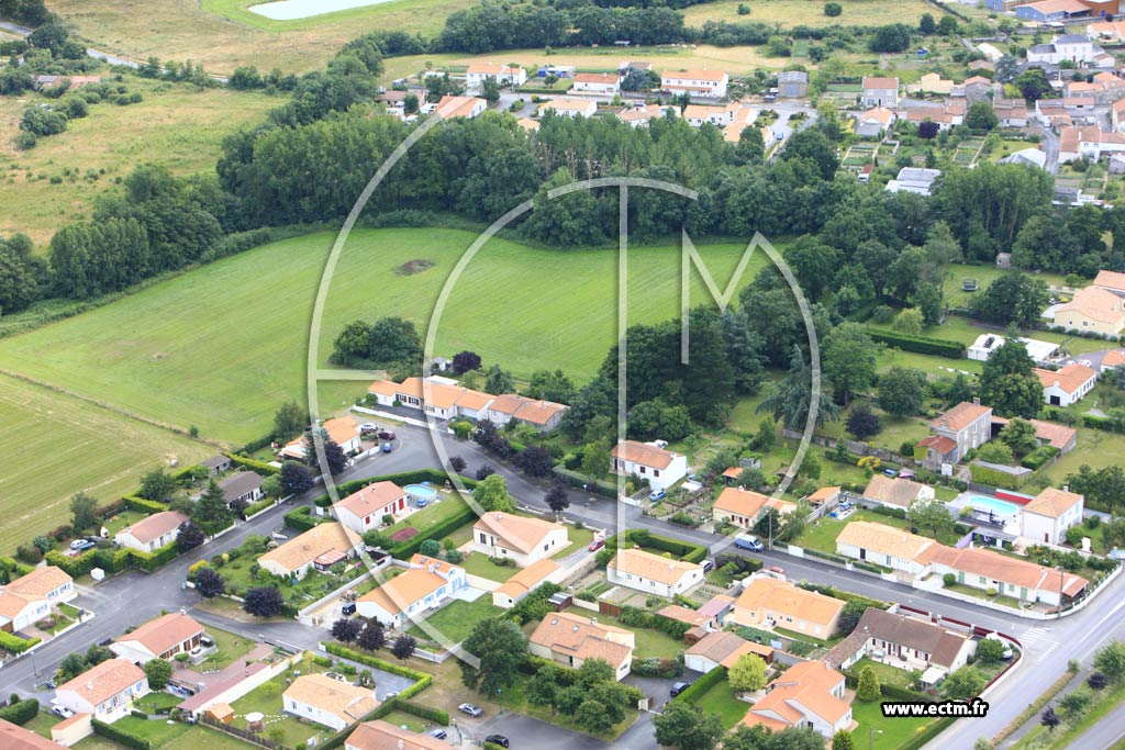 Photo arienne de Saint-Lumine-de-Clisson
