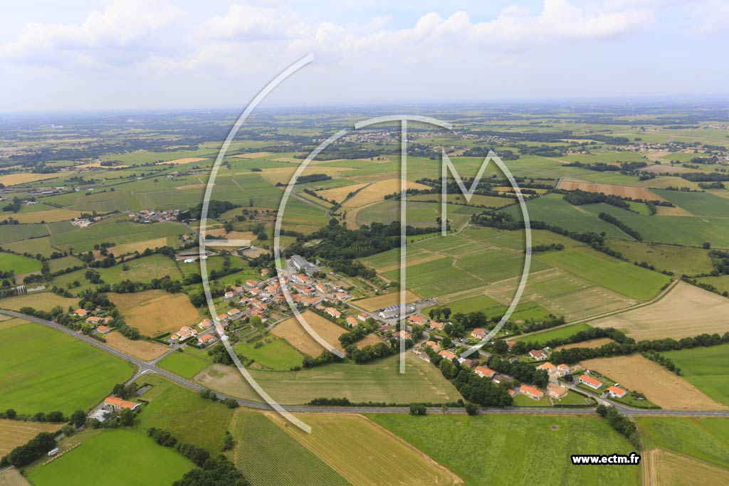 Photo arienne de Saint-Lumine-de-Clisson (Le Frne)