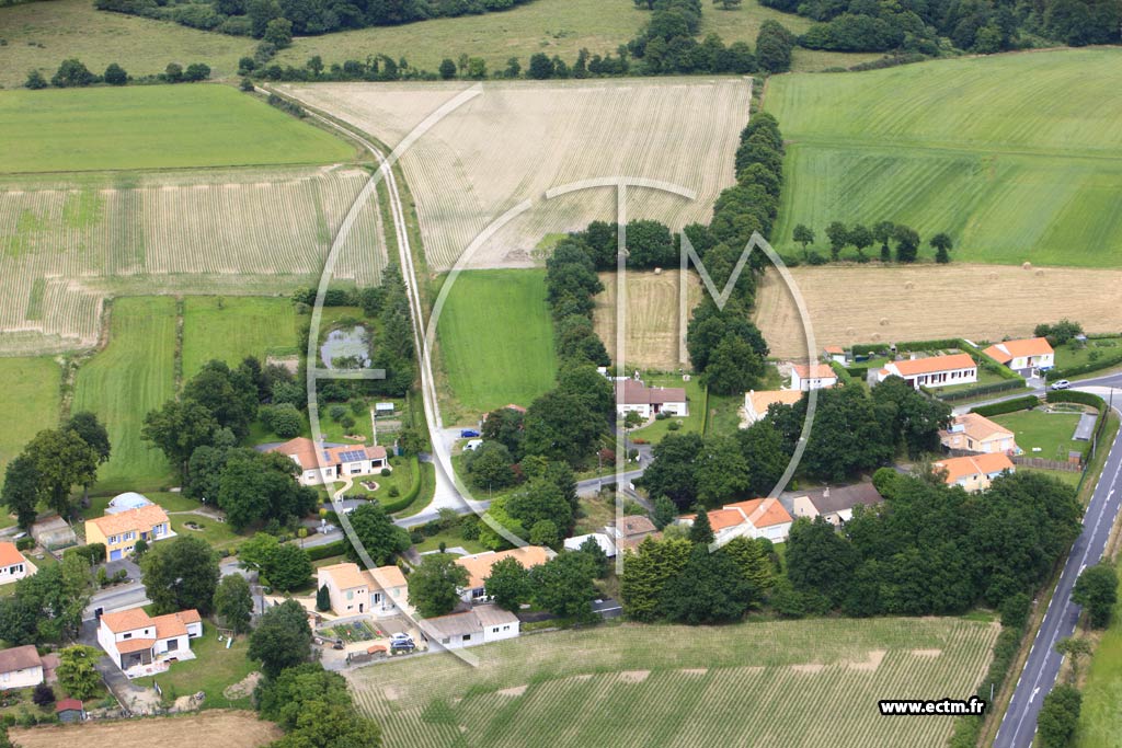 Photo arienne de Saint-Lumine-de-Clisson (Le Frne)
