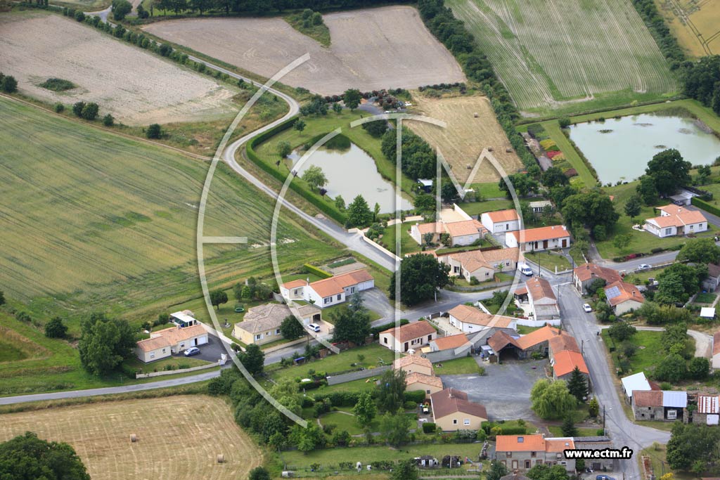 Photo arienne de Saint-Lumine-de-Clisson (Le Mortier Mainguet)