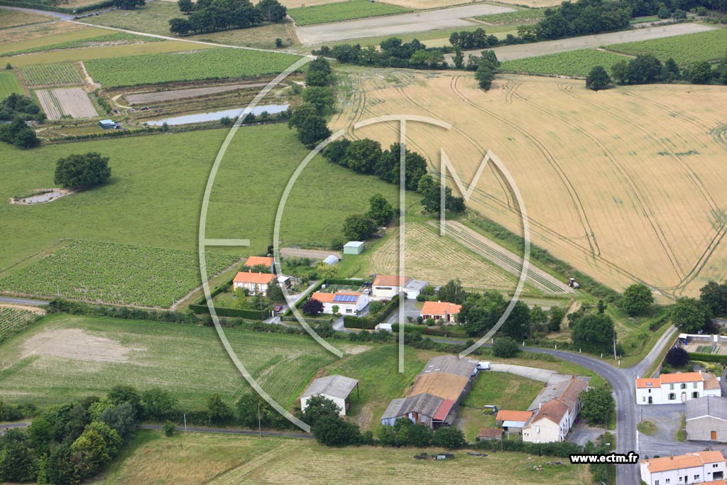 Photo arienne de Saint-Lumine-de-Clisson (Les Naudires)