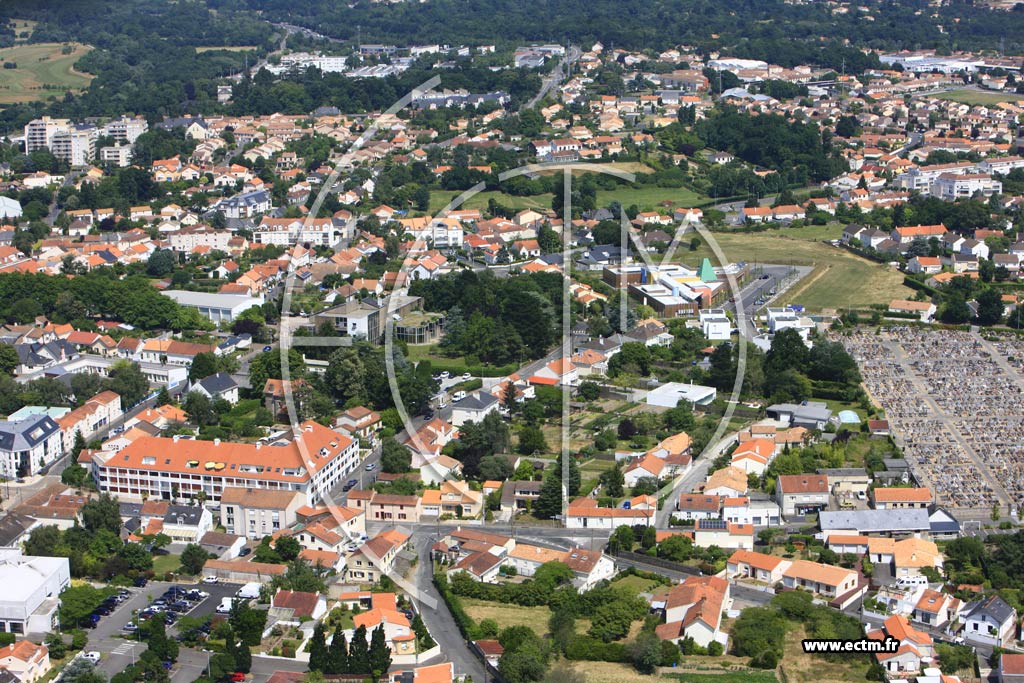 Photo arienne de Saint-Sbastien-sur-Loire (Centre)