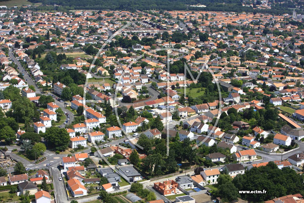 Photo arienne de Saint-Sbastien-sur-Loire (Centre)