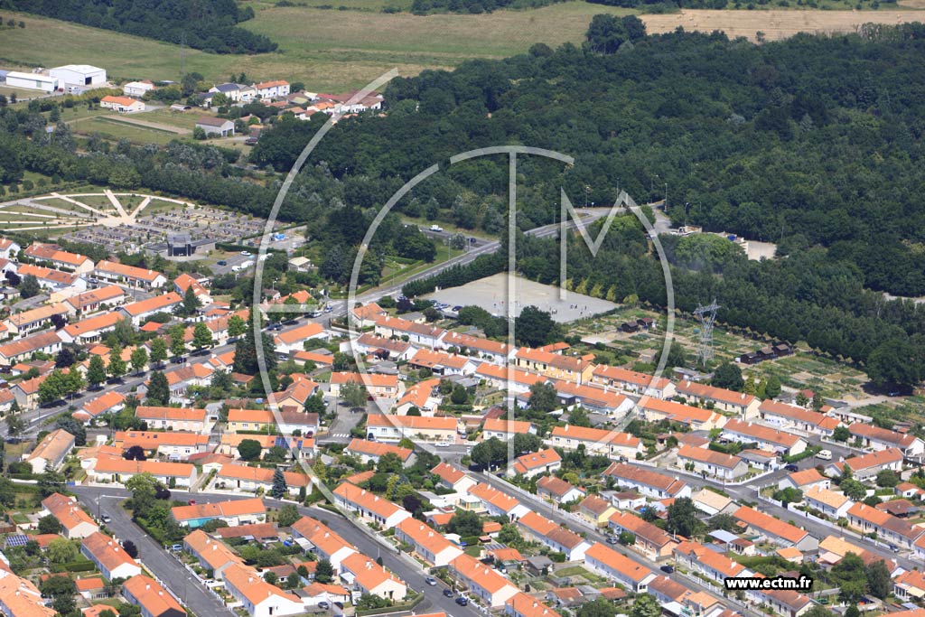 Photo arienne de Saint-Sbastien-sur-Loire (Fontaine-Portereau)