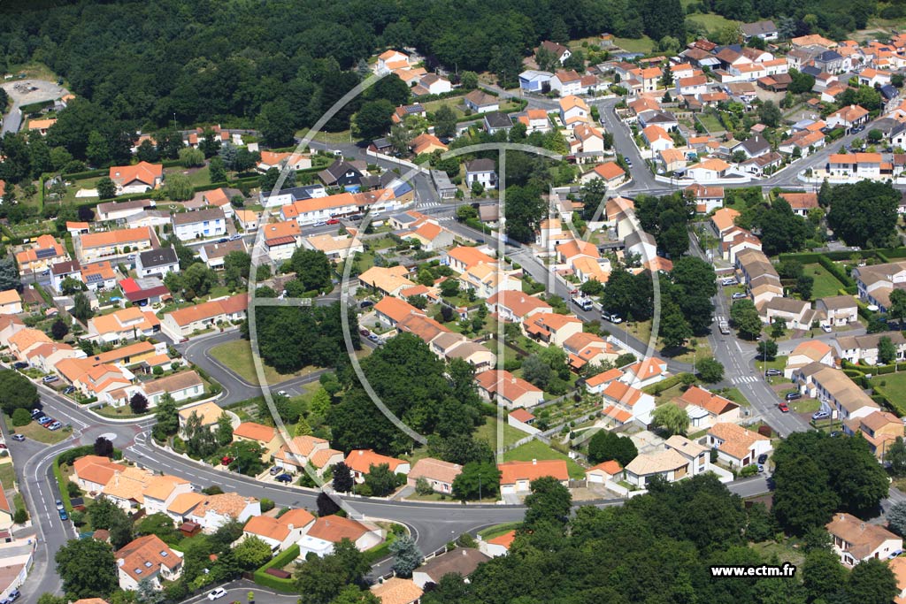 Photo arienne de Saint-Sbastien-sur-Loire (Le Portereau des Landes)