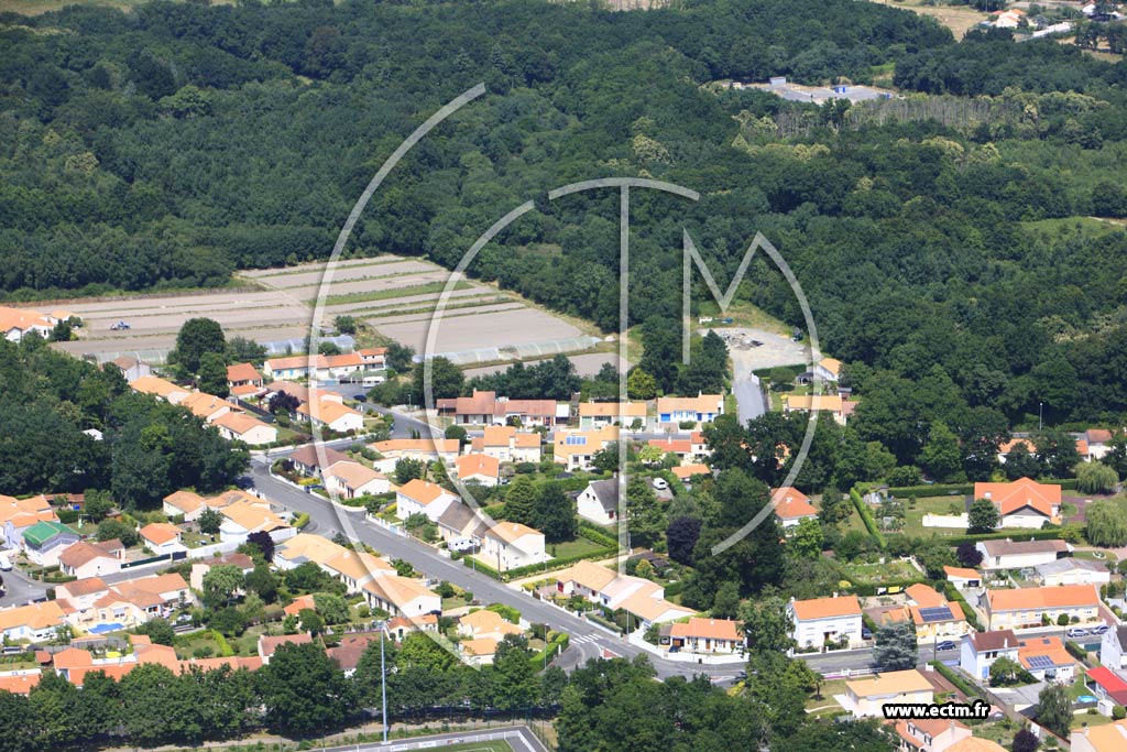 Photo arienne de Saint-Sbastien-sur-Loire (Le Portereau des Landes)