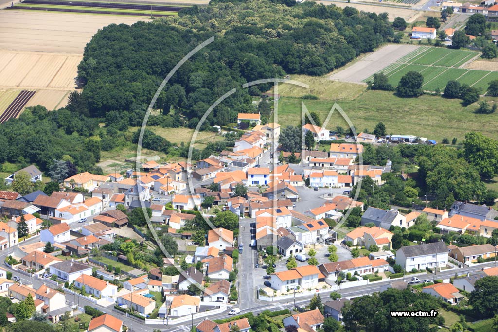 Photo arienne de Saint-Sbastien-sur-Loire (Le Portereau des Landes)