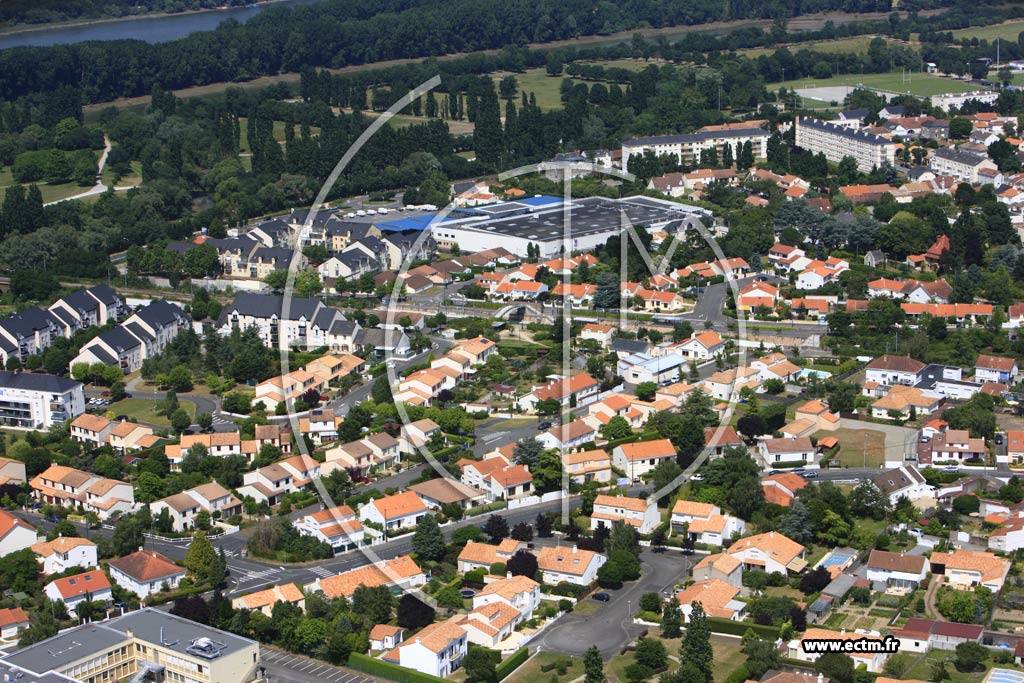 Photo arienne de Saint-Sbastien-sur-Loire (Mtairie)