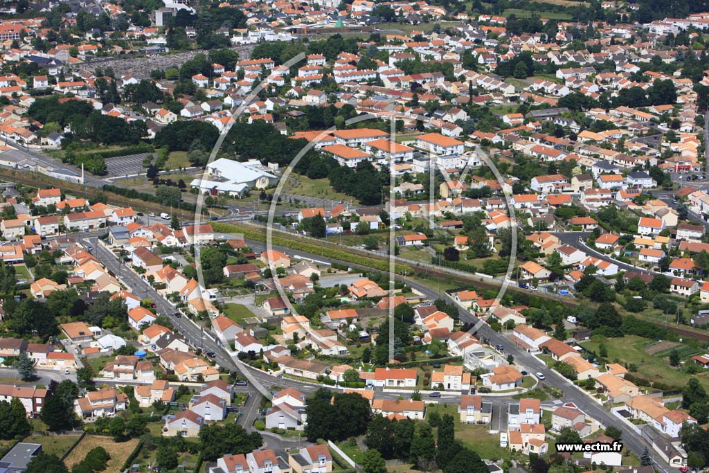 Photo arienne de Saint-Sbastien-sur-Loire (Ouche Quinet)