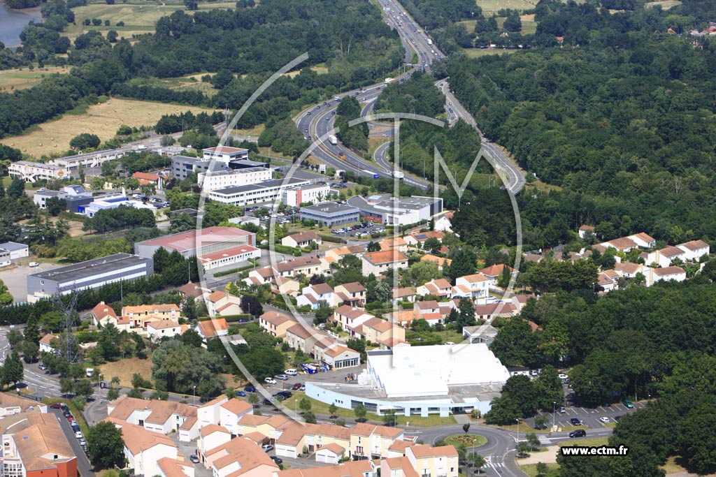 Photo arienne de Saint-Sbastien-sur-Loire (Savarires)