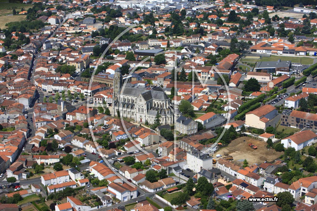 Photo arienne de Vallet