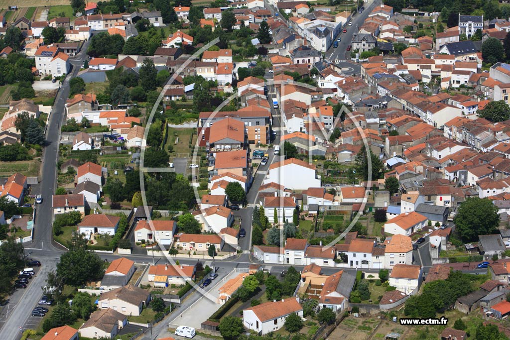 Photo arienne de Vallet