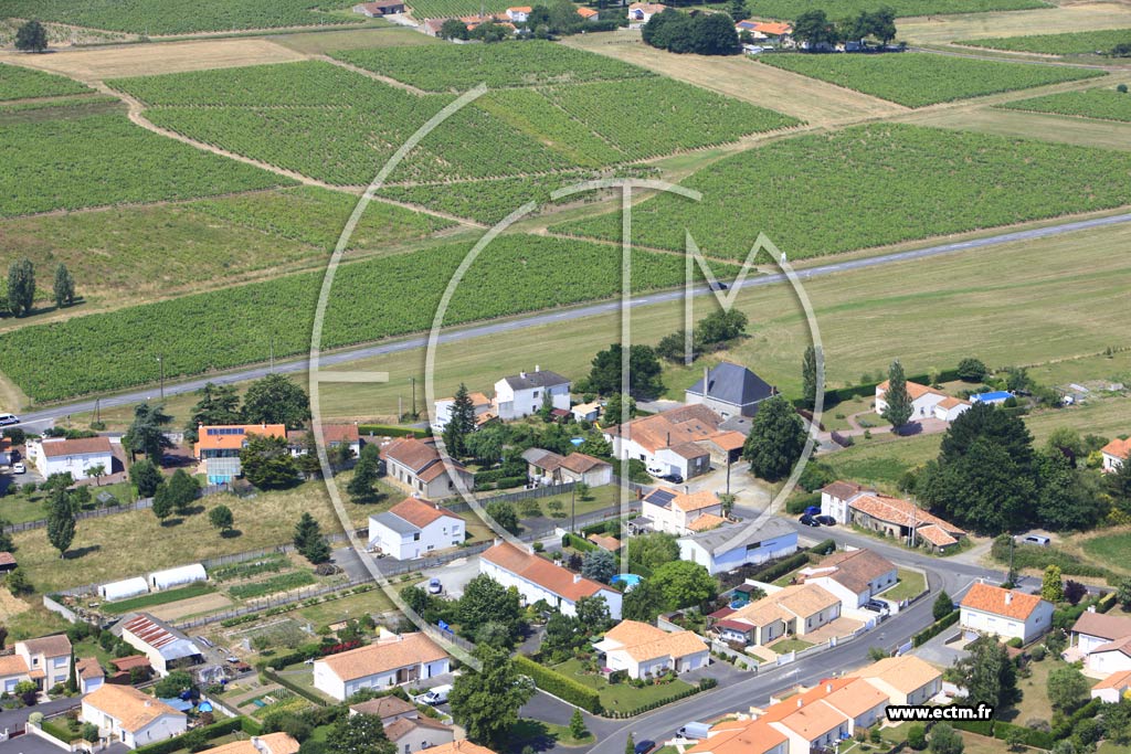 Photo arienne de Vallet (La Ville Arnoult)