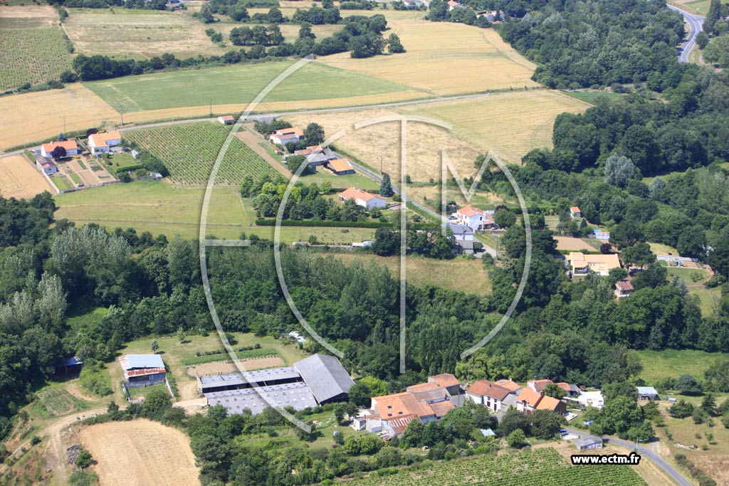 Photo arienne de Vallet (Les Garennes)