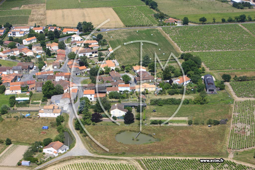 Photo arienne de Vallet (Les Laurs)