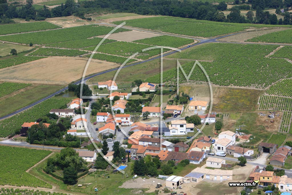 Photo arienne de Vallet (Les Raillres)