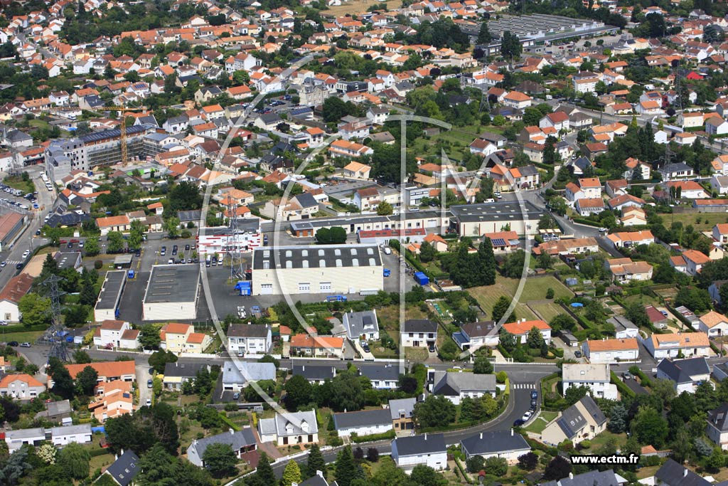 Photo arienne de Vertou (Beautour)