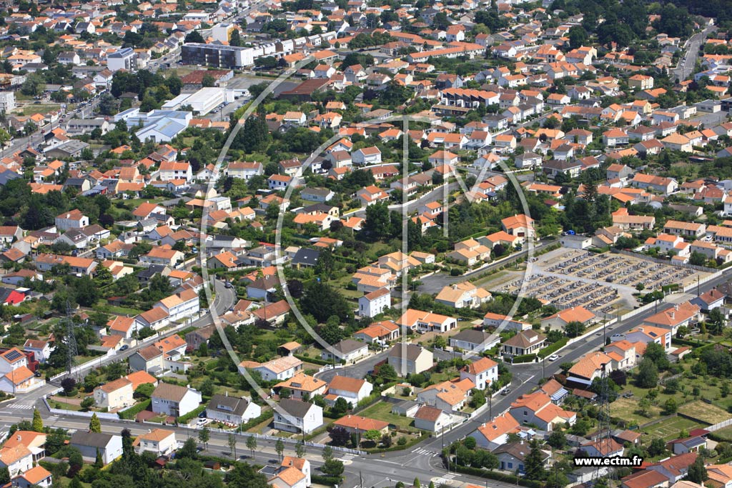 Photo arienne de Vertou (Beautour)
