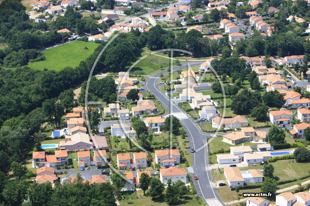 Photo arienne de Vertou (La Grassinire)
