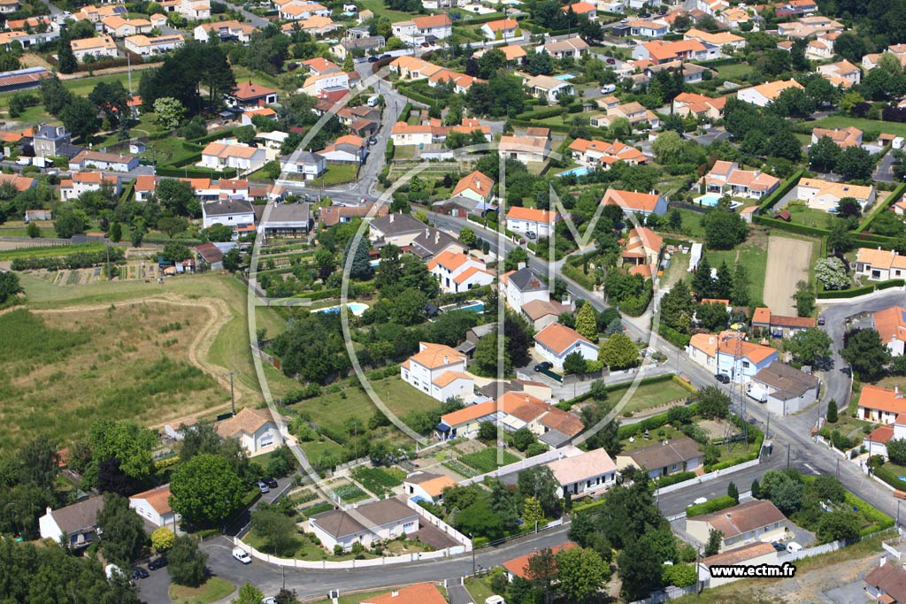 Photo arienne de Vertou (La Grassinire)