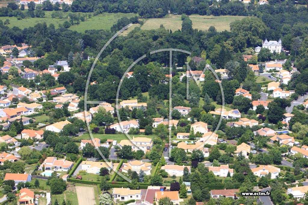 Photo arienne de Vertou (La Grassinire)