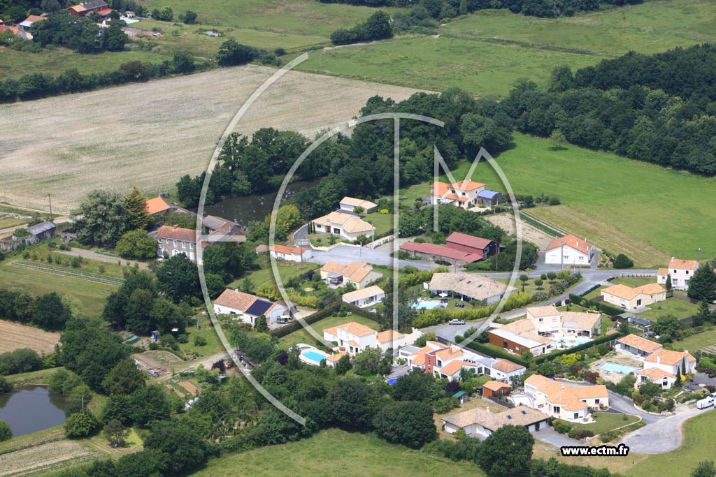 Photo arienne de Vertou (Le Drouillet)