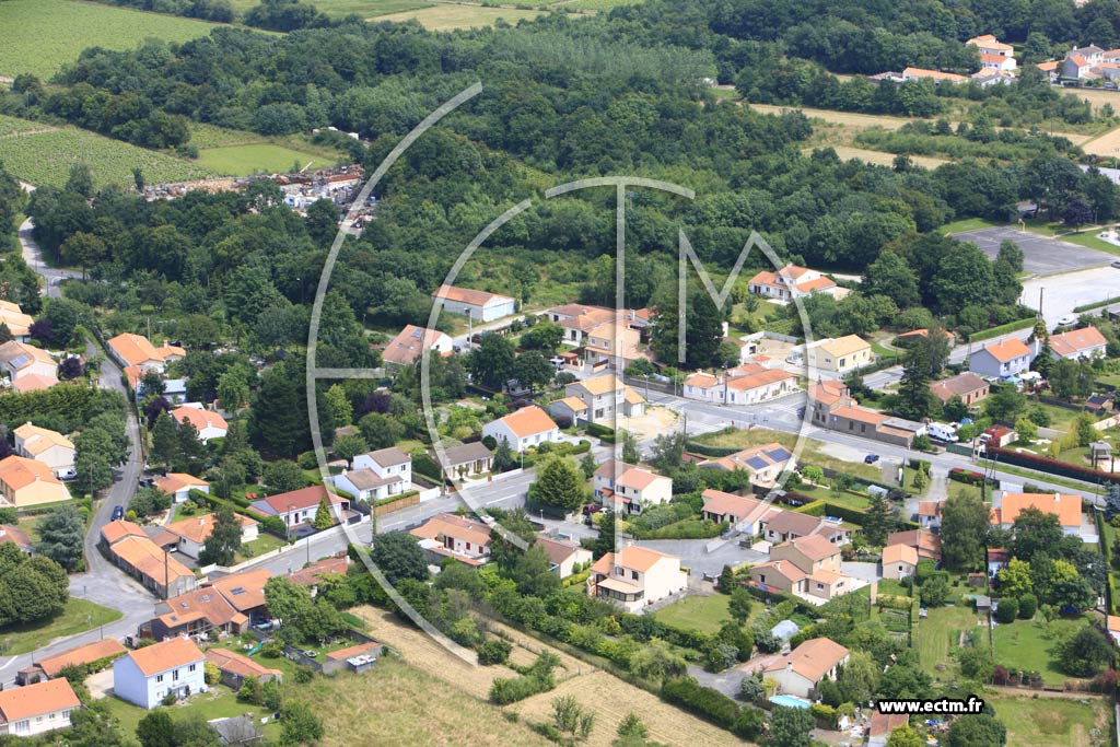 Photo arienne de Vertou (Les Pgers)