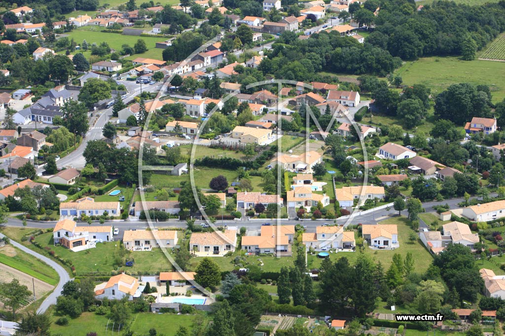 Photo arienne de Vertou (Les Pgers)